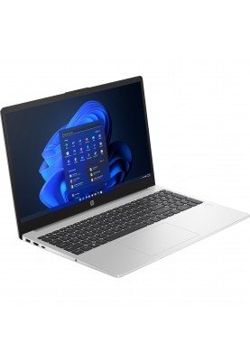 HP Ноутбук 250-G10 15.6" FHD IPS AG, Intel i3-1315U, 8GB, F256GB, UMA, DOS, сірий