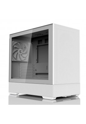 Zalman Корпус P30 AIR без БП, 1xUSB3.0, 1xUSBType-C, 3x140мм ARGB, VGA 392мм, LCS ready, TG Side Panel, mATX, білий