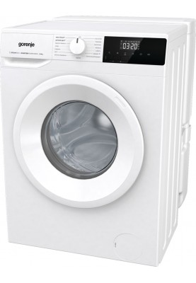 Gorenje Пральна машина фронтальна, з баком, 6кг, 1000, A+, 60см, дисплей, пара, інвертор, білий