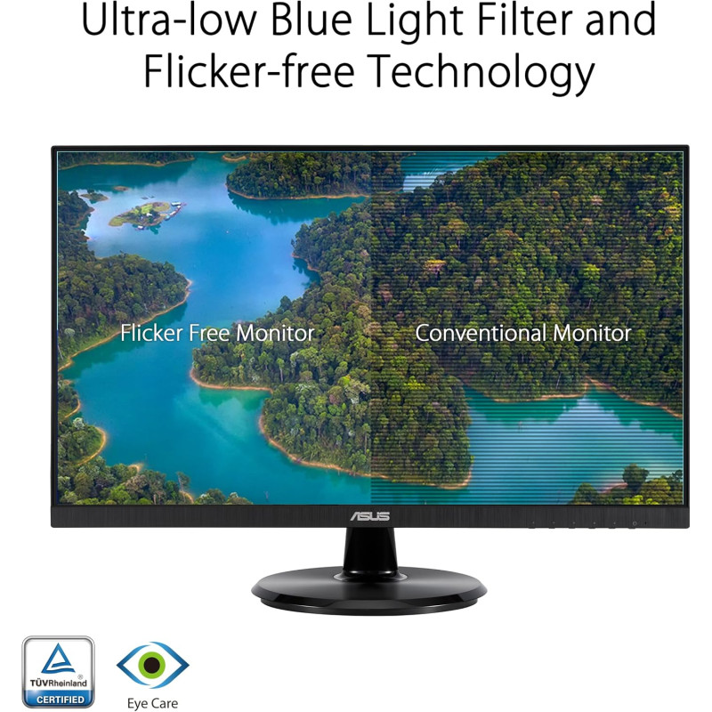 ASUS Монітор 27" VA27DQFR D-Sub, HDMI, DP, MM, IPS, 100Hz, 1ms, AdaptiveSync