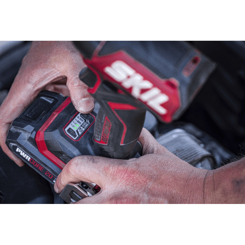 Skil Гайковерт ударний 3265 CA Compact безщітковий 20В 1х5А·год до 2850об·хв 250Нм 0.9кг