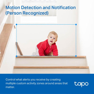 TP-Link IP-Камера Tapo C210P2 3MP N300 microSD motion detection
