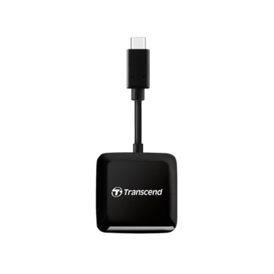Transcend Кардрідер USB 3.2 Type-C > microSD/SD Чорний