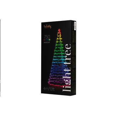 Twinkly Smart LED Twinkly Light tree RGBW 750, Gen II, IP44, висота 4м
