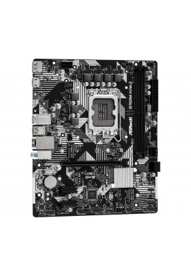 ASRock Материнська плата B760M-H/M.2 s1700 B760 2xDDR5 M.2 HDMI DP mATX