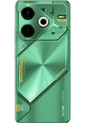 TECNO Смартфон POVA 6 NEO (LI6) 6.78" 8/256ГБ, 2SIM, 7000мА • рік, Comet Green