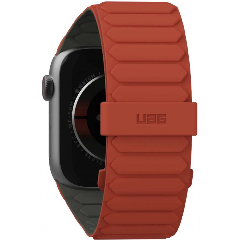 UAG Ремінець для Apple Watch Ultra 2/Ultra-49-45-44-42mm, Pathfinder, Olive/Rust