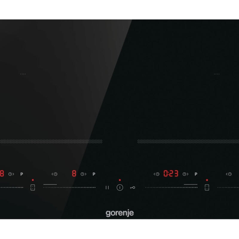 Gorenje Варильна поверхня індукційна, 60см, PowerBoost, TouchControl, збільшена площа приготування, чорний