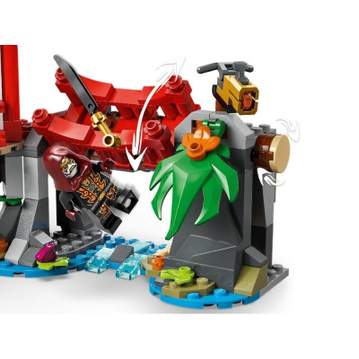 LEGO Конструктор LEGO Ninjago Автомобільна битва ниндзя біля будинку на дереві