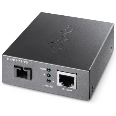 TP-Link Медіаконвертер FC111B-20 1xFE, 100Base-LX, SM, WDM, 20km, SC