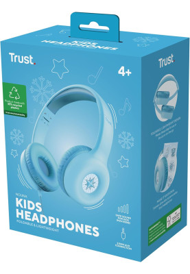 Trust Навушники Nouna Headphones mini-jack, Mic, Синій