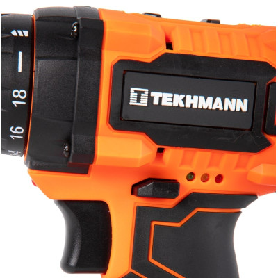 TEKHMANN Шурупокрут-дриль акумуляторний TCD-18 LIW 18В 2х2А·рік 28Нм 0-350·1300об·хв 1.3кг кейс TEKHMANN Шурупокрут-дриль акумуляторний TCD-18 LIW 18В 2х2А·рік 28Нм 0-350·1300об·хв 1.3кг кейс