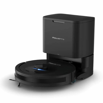 Rowenta Робот-пилосос Rowenta миючий X-Plorer Serie 85+, 6000ПаВт, h=9.7см, 0.26л, конт пилок -0.29л, автон. робота до 270хв, самоочищення, чорний