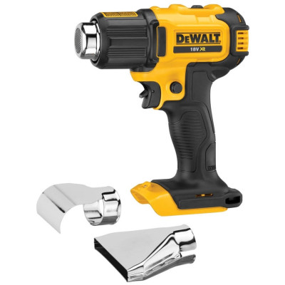 DeWALT Фен будівельний акумуляторний DeWalt 18В 290-530°C 190л/хв 0.5кг без АКБ та ЗП