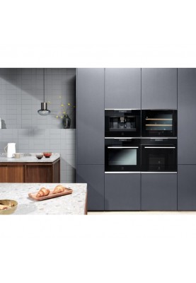 Electrolux Духовий шафа електричний, 70л, А++, пара, дисплей, конвекція, ф-ція пароварки, телескопічні напрямні, чорний