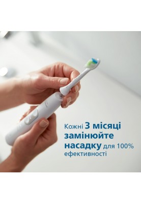 Philips Насадка для електричної зубної щітки Sonicare W2 Optimal White HX6068/12