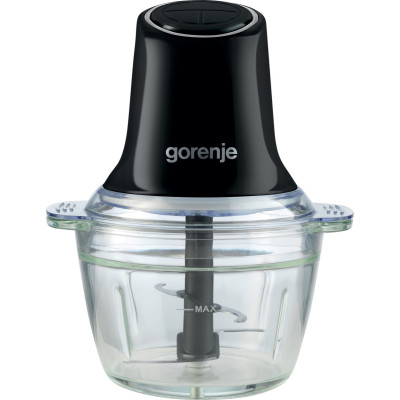 Gorenje Подрібнювач, 500Вт, чаша-1000мл, скло, чорний