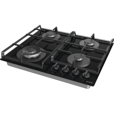 Gorenje Комплект (духовка електрична BO6735E05B + поверхня газова на склі GTW641EB), 743549, чорний