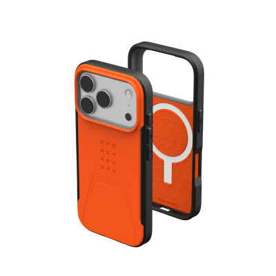 UAG Чохол UAG для iPhone 17 Pro, Civilian MagSafe, Orange