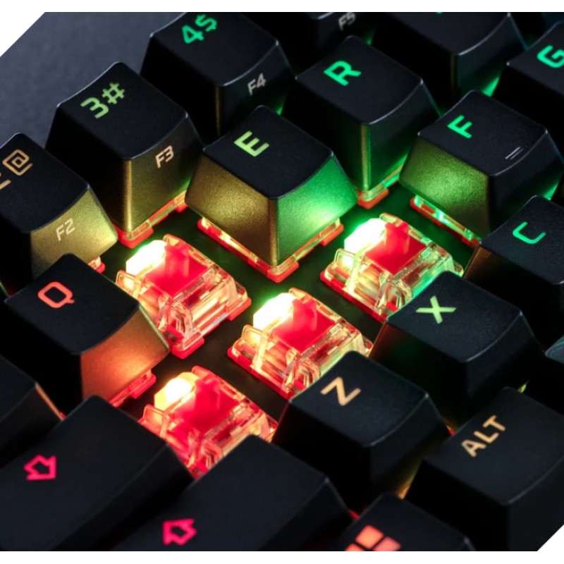 HyperX Клавіатура Alloy Origin 60 Red USB RGB ENG/RU Black