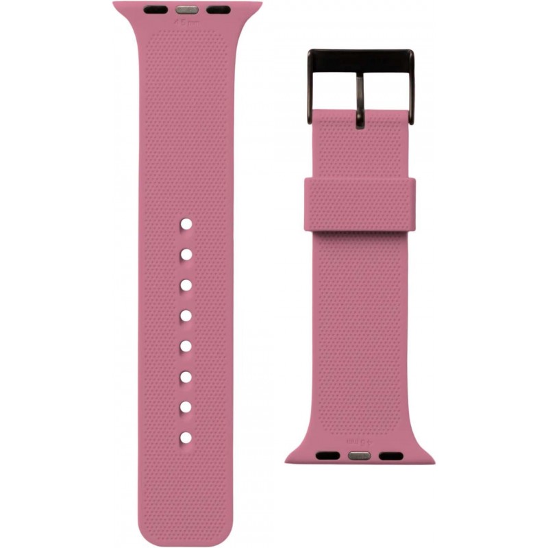 UAG Ремінець [U] для Apple Watch Ultra/49mm Dot Silicone, Dusty Rose