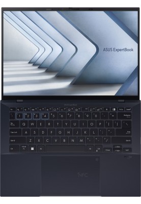 ASUS Ноутбук Expertbook B9 B9403CVAR-KM0693 14" WQXGA+ OLED, Intel Ultra 7 150U, 32GB, F1TB, UMA, NoOS, Чорний