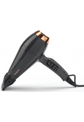 BaByliss Фен Air Pro, 2200Вт, 2 режими, дифузор, іоніз-я, хол. обдув, чорний