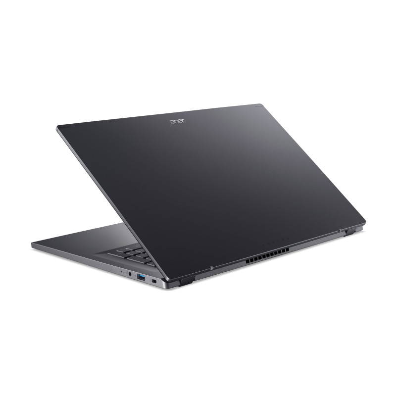 Acer Ноутбук Aspire 17 A17-51M 17.3" FHD IPS, Intel 7-150U, 16GB, F512GB, UMA, Lin, сірий
