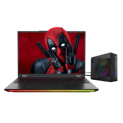 Dream Machines Ноутбук RT5090-16 16WQXGA, AMD R9-9955HX3D, 32GB, F2TB, NVD5090-24, DOS, чорний
