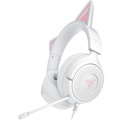 Razer Гарнітура Razer Kraken Kitty V3 X, mini-jack, 1.3м, білий