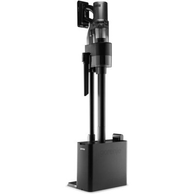 Gorenje Пилосос  бездротовий, 190Вт, конт пил -0.6л, автон. робота до 60хв, HEPA, підсвічування, індикатор, турбощітка, антрацит