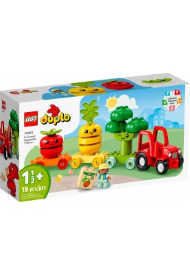LEGO Конструктор  DUPLO My First Трактор для вирощування фруктів та овочів