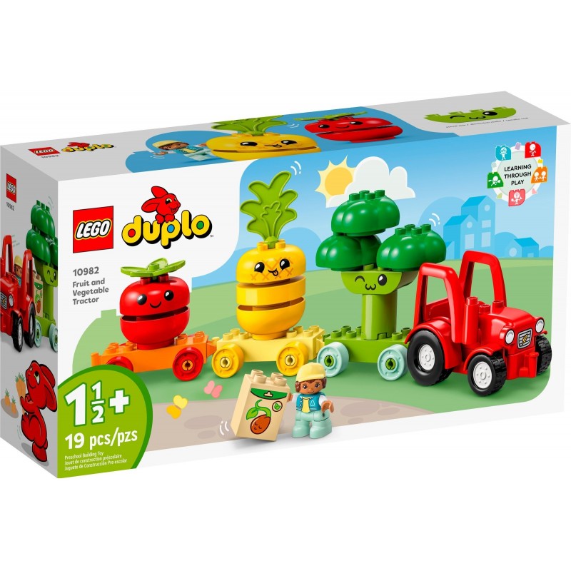 LEGO Конструктор  DUPLO My First Трактор для вирощування фруктів та овочів