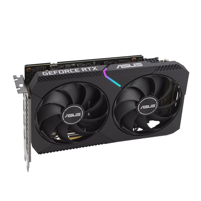 ASUS Відеокарта GeForce RTX 3060 12GB GDDR6 DUAL V2 DUAL-RTX3060-12G-V2