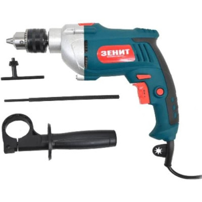 ZENIT Дриль ударний ЗД-1000 1000Вт зубчастий патрон 13мм 0-2800об·хв 1.9кг ZENIT Дриль ударний ЗД-1000 1000Вт зубчастий патрон 13мм 0-2800об·хв 1.9кг