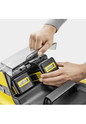 Karcher Газонокосарка акумуляторна LMO 4-18 Dual 18В акб 1х5А·рік 37см 25-65мм