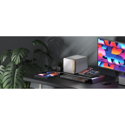 QNAP Мережеве сховище TS-462-4G (2.5GbE HDMI USB 3.2 Gen2)