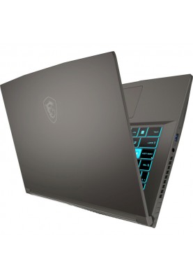 MSI Ноутбук Thin 15.6 FHD, Intel i7-12650H, 16GB, F512GB, NVD2050-4, DOS, чорний