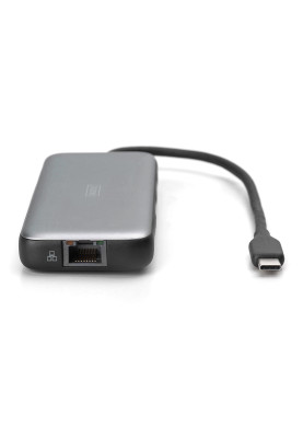 Digitus Док-станція USB-C > HDMI/2xUSB-A/USB-C/SD/MicroSD/RJ54