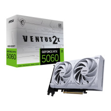 MSI Відеокарта GeForce RTX 5060 8GB GDDR7 VENTUS 2X OC WHITE