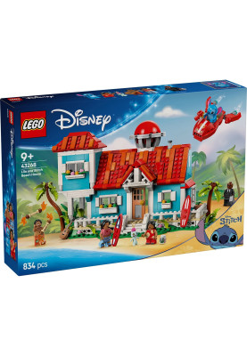 LEGO Конструктор Disney Classic Пляжний будинок Ліло і Стіч