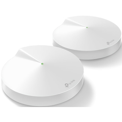 TP-Link Маршрутизатор DECO M9 plus 2PK AC2200 2xGE LAN/WAN 1xUSB 2.0 MU-MIMO Zigbee MESH 3-band