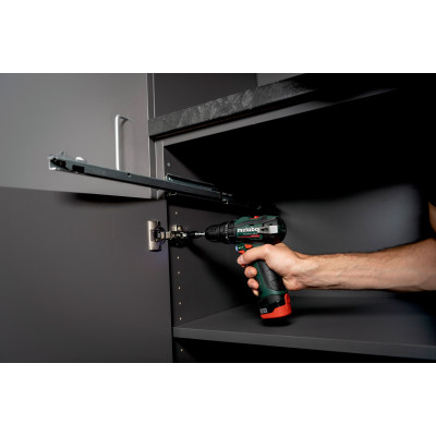 Metabo Шурпокрут-дриль POWERMAXX SB BL, акумуляторний,Li-Power, 2*12В, 2 Аг, кейс, 0.7кг