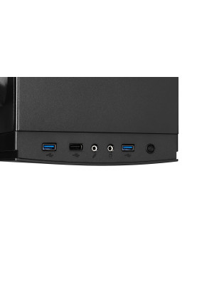 2E Корпус Alfa G650 без БЖ 2xUSB3.0, 1xUSB2.0, 1x120мм, VGA 280мм, LCS ready, ATX, чорний