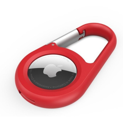 Belkin Тримач Secure Holder Carabiner AirTag, червоний
