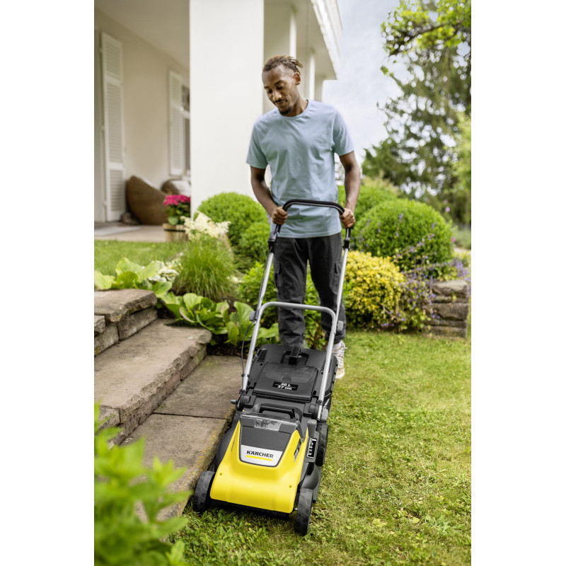 Karcher Газонокосарка акумуляторна LMO 4-18 Dual 18В акб 1х5А·год 37см 25-65мм
