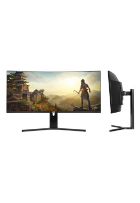 2E Gaming Монітор 34" G3424B 2xHDMI, DP, VA, 3440x1440, 180Hz, 1ms, NTSC 85%, CURVED, FreeSync, HAS