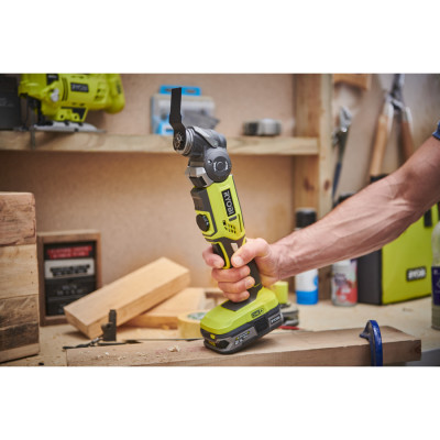 Ryobi Багатофункціональний інструмент R18MT-0 18В ONE+ 10000-20000об·хв 1кг без АКБ та ЗП