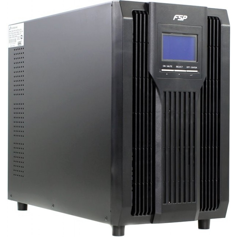 FSP Джерело безперебійного живлення Champ 2K, 2000VA/1800W, LCD, USB, 3xSchuko