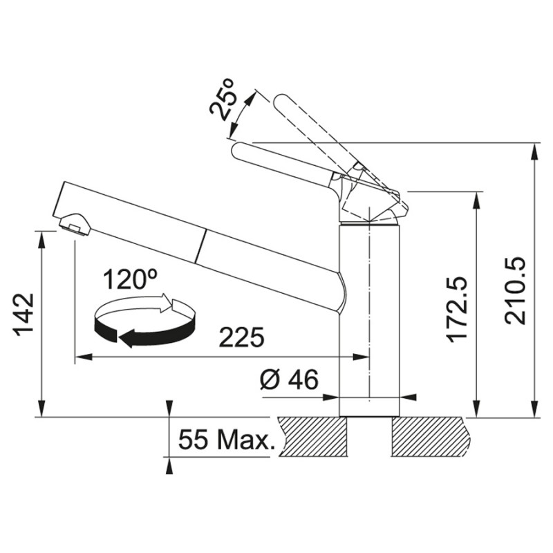 Franke Orbit Pull Out[115.0623.139]